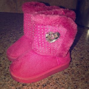 Baby girl boots with bling ✨✨✨